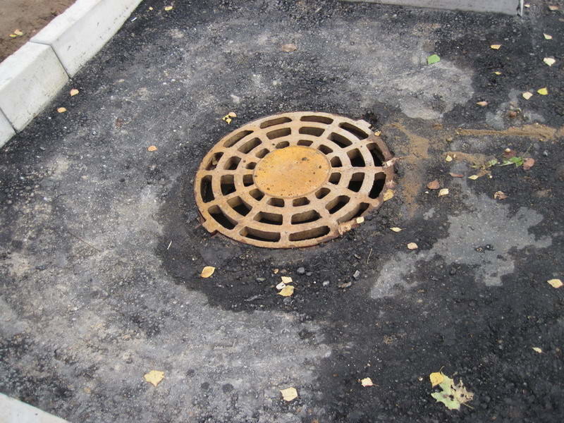 26.09.2013 - Построена ливневая канализация